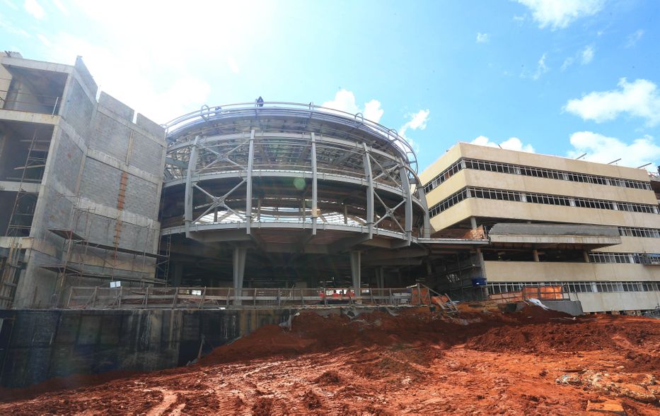 Obras da nova sede da Alego