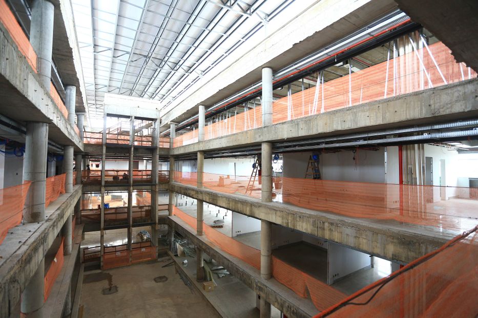 Obras da nova sede da Alego
