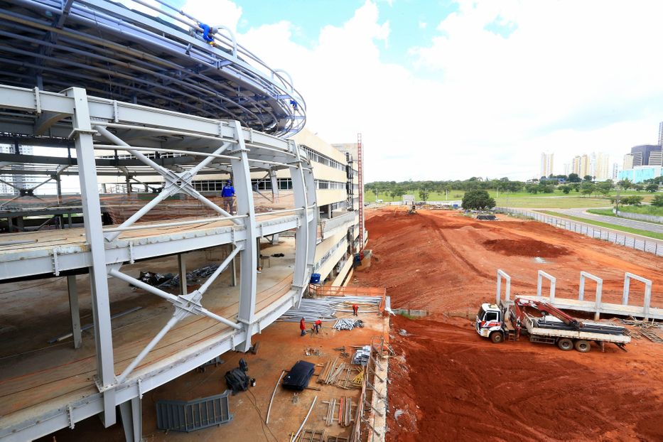 Obras da nova sede da Alego